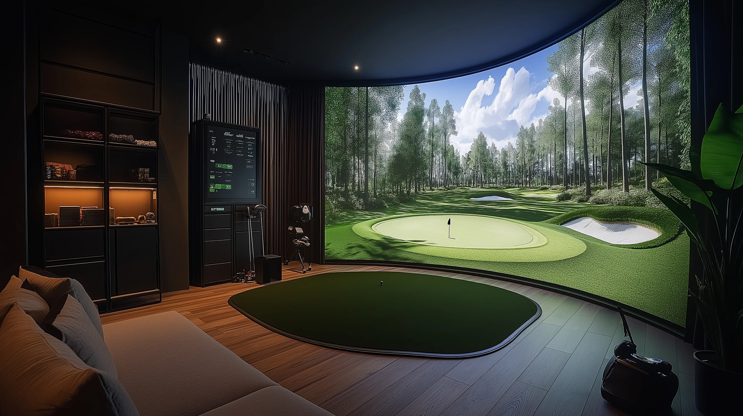 Creating the Ultimate Entertainment Room with a Golf Simulator